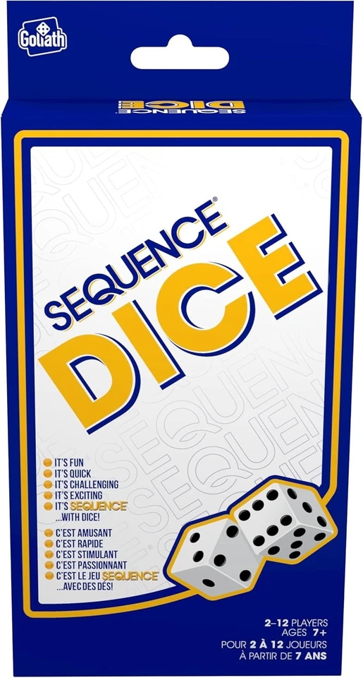 Sequence Dice Peggable Game - Image 1 of 2