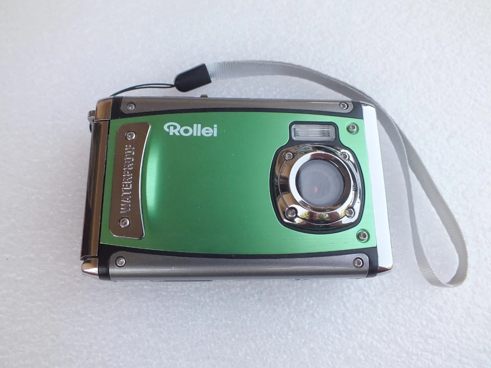 Rollei - Sportsline 80 - Digitalkamera Kamera Grün wasserdicht - MG 45 - Bild 1 von 4