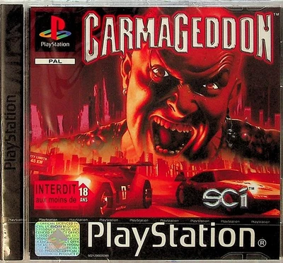 CARMAGEDDON- PS1 Playstation 1 Game **NEW SEALED** Pal Rare - Image 1 of 3