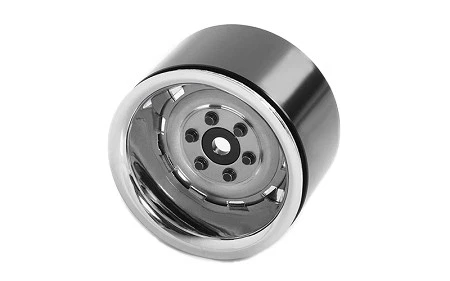 HRP Rc4Wd Rally 1.9" Beadlock Wheels Silver - Image 1 of 1