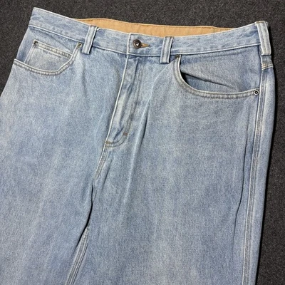 Pantalones de mezclilla Duluth Trading Co para hombre 36x30 azul salón lavado claro Foto 1 de 4