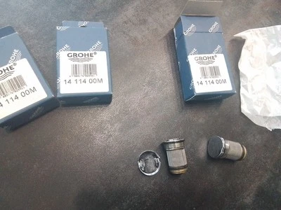 Grohe Rückflussverhinderer-Set 1/2" kompl. für Grohmix (2 Stück) 1411400M NEU - Bild 1 von 3