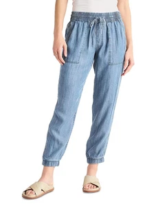 Splendid Lakeside Chambray Jogger Pants MSRP $168 - Picture 1 of 4