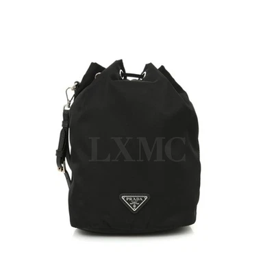 Prada Mini Bucket Tessuto Nylon Drawstring Bag 1NE369 - Image 1 of 4