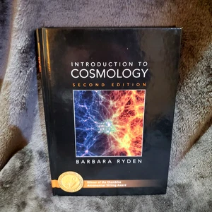 Introduction to Cosmology - Second Edition Hardcover By Ryden, Barbara VERY GOOD - Picture 1 of 8