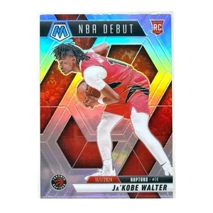 2024-25 Panini Mosiac NBA Debut Ja’Kobe Walter #253 Silver Prizm Rookie Card - Bild 1 von 2