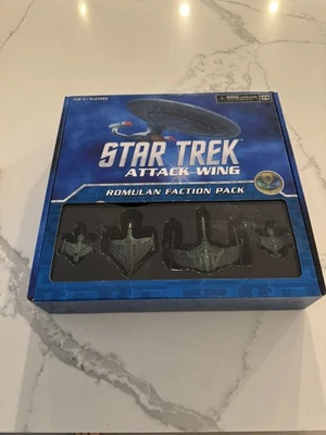 Star Trek Attack Wing (WizKids) Romulan Faction Pack - ¡100% Completo/Prístino! Foto 1 de 4
