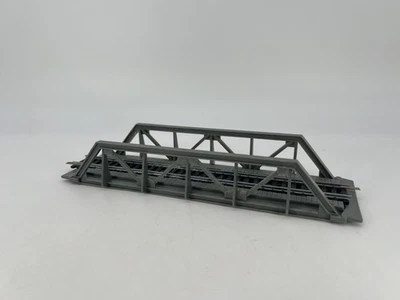 Puente de armadura Tyco #7180 escala HO con pista 10" modelo tren accesorio de colección bueno Foto 1 de 4