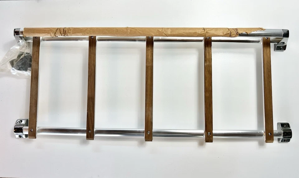 Vintage Deck Trunk Roof Luggage Rack Assembly MG TRIUMPH Universal Chrome 36x14 - Image 1 of 4