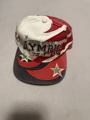 Gorra del equipo olímpico de Estados Unidos 1996 Starter Snapback STARS &STRIPES de colección Foto 1 de 2