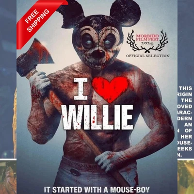 I Heart Willie 2024 New DVD Horror Movie Full HD Audio Eng All Region Free Ship - Image 1 of 4