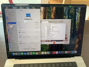 Apple MacBook Pro A2485 2021 16" M1 Pro CPU 512GB SSD 16GB RAM - Picture 1 of 4