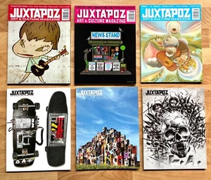 JUXTAPOZ Magazine Lot of 6 Issues 2009 Art Culture Nara - Imagen 1 de 1