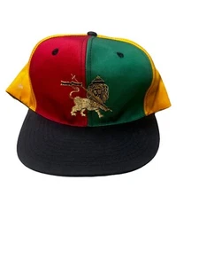 Gorra gorra vintage de camionero de malla León de Judá años 90 nueva sin etiquetas - Imagen 1 de 5