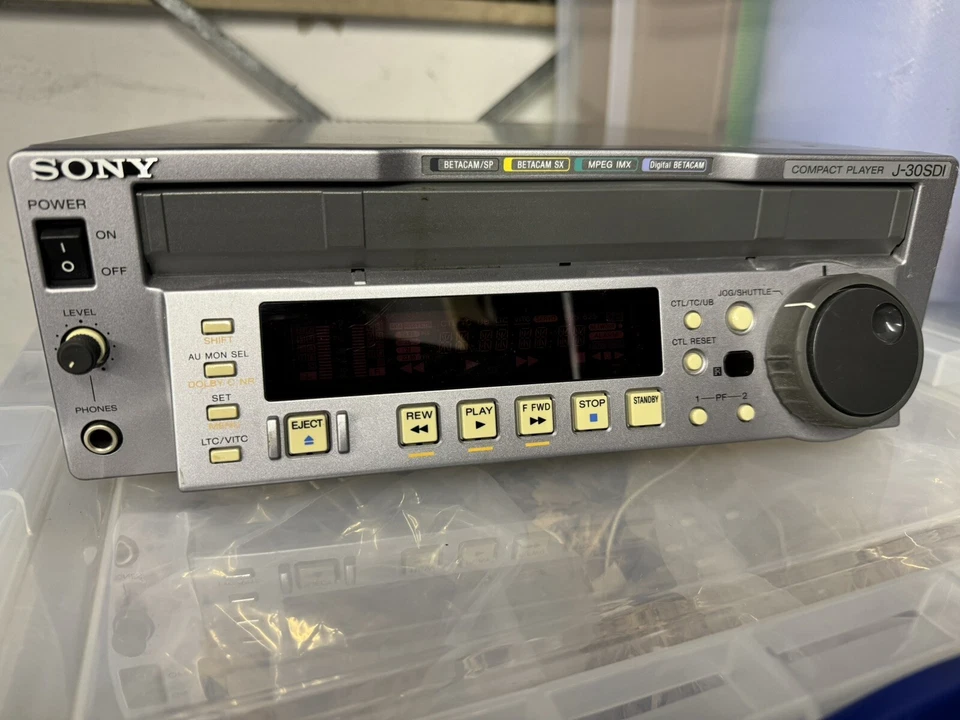 Sony J-30 DigiBeta / BetaSP / Betacam SX / MPEG IMX Mit SDI-Output - Bild 1 von 2
