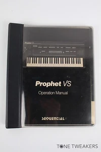 Sequential Circuits Prophet VS Operation Manual owners user VINTAGE SYNTH DEALER - Picture 1 of 13