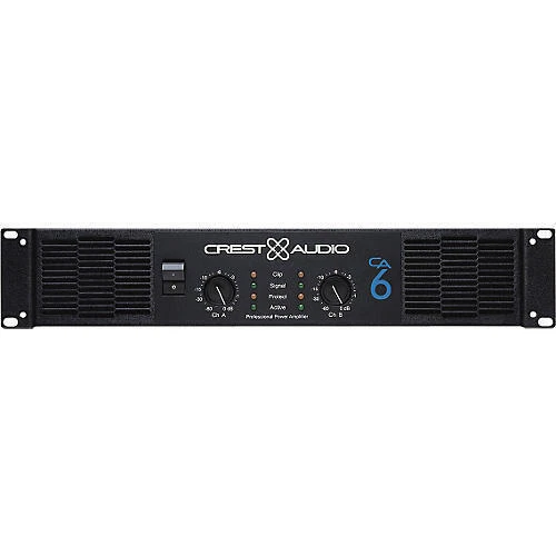 Crest Audio CREST AUDIO CA 6 1500W Power Amplifier (Made in USA) - Image 1 of 1