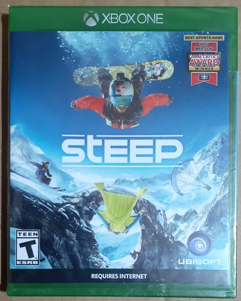 Steep (Xbox One 2016 Rated Teen) Ubisoft Microsoft Dolby Digital *Read*
