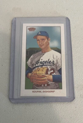 Sandy Koufax 2020 Topps 206 T206 Series 2 Sovereign Back Mini SP /113 LA DODGERS - Image 1 of 2