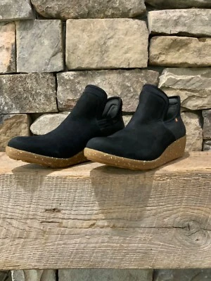 Bota abierta Bogs Bloom Vista para mujer botín negro sin cordones talla 10 Foto 1 de 4