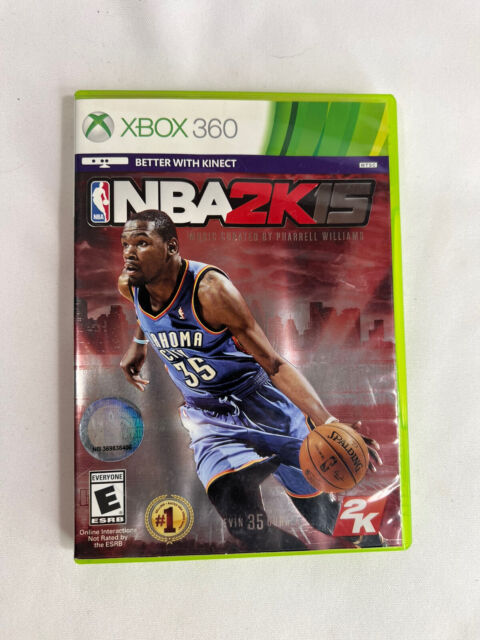 NBA 2k15 Xbox 360 Jogo Original Basquete Nba 15 Mídia Física.