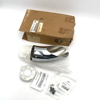 oem Harley 80615-07 Turn Down Exhaust End Cap 4 In Performance 07-13 Touring — 第 1/4 张图片