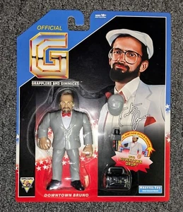 WWE WWF Downtown Bruno Harvey Actionfigur Hasttel Toys Grapplers & Gimmicks - Bild 1 von 3
