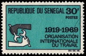 SENEGAL 313 - International Labor Organization 50th Anniversary (pb56707) - Picture 1 of 1