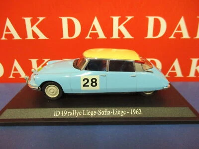 Die cast 1/43 Modellino Auto Citroen ID 19 Rallye Liege-Sofia-Liege 1962 - Immagine 1 di 4