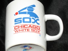 Vintage 1988 Chicago WhiteSox Cup / Mug Official Baseball league Souvenir