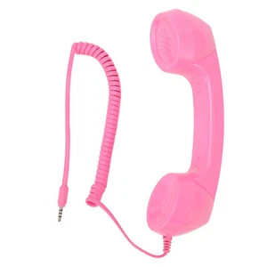 Radiation Proof Retro Mic Cell Phone Handset for Mobile Phone 3.5mm  - Picture 1 of 12