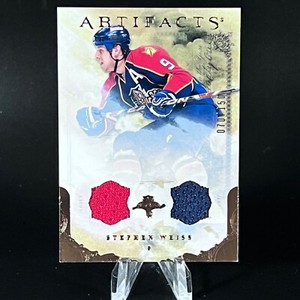 Stephen Weiss 2010-11 Upper Deck Artifacts Dual Jersey /150 #55 Panthers LOOK!!