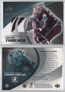 2003-04 SP Game Used Edition Limited Threads /75 Jean-Sebastien Giguere #LT-JSG