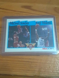 Tarjeta de baloncesto Michael Jordan 1991-1992 Hoops League Leaders #306 - Imagen 1 de 2