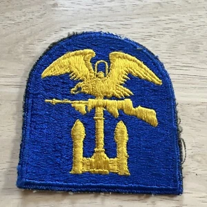 Vintage Original US Army Amphibian Unit Patch Ssi-Cut Edge Militaria Authentic - Picture 1 of 6