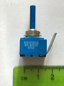 Potenciómetro Bourns 91U1AT22B18 50K 20% 5/8" 1 pieza £8.25 Z3656 - Imagen 1 de 1