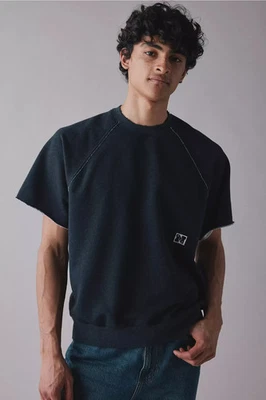 Nike Dri Fit Gimnasio Heritage Retro Polar Suelto Sudadera Para Hombres M Raglán Foto 1 de 4