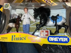 breyer horse and foal set with veterinarian #7038 NIB - Picture 1 of 3