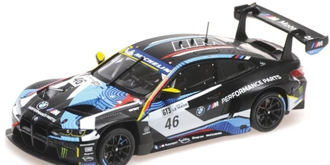 MINICHAMPS 410232546 BMW - 4-SERIES M4 GT3 TEAM WRT N 46 WINNER GT3 CLASS RACE 2