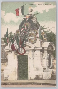 AK Statue de Strasbourg Paris Frankreich - Bild 1 von 2