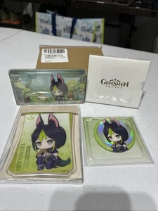 GENSHIN IMPACT Teyvat Nature Discovery Tour Series: Tighnari Acrylic Set Of 4 - Picture 1 of 12