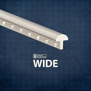 StewMac Wide Fretwire, ancho/bajo, pieza de 2 pies - Imagen 1 de 3