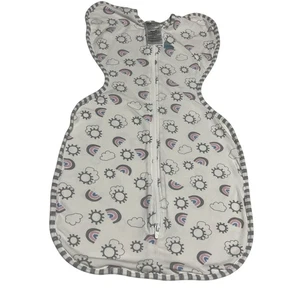 Saco de dormir Love to Dream Tog 1,0 pequeño 8-13 libras arco iris soles - Imagen 1 de 11