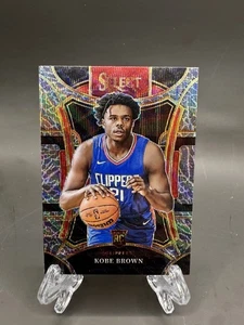 2023-24 Panini Select - Mezzanine Level Kobe Brown #320 Elephant Prizm (RC) - Imagen 1 de 10