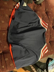 Adidas Girls Red, White , & Blue Athletic Skirt Sz 6 - Picture 1 of 4