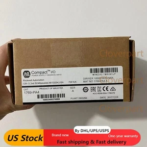 Nuevo módulo de entrada de fuente de alimentación CompactLogix AB 1769-PA4/A sellado de fábrica 1769PA4 - Imagen 1 de 3