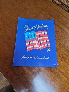 VTG GREAT AMERICAN BASH 1986 NWA WCW WWF WWE WRESTLING JIM CROCKETT '86 PROGRAM - Picture 1 of 10