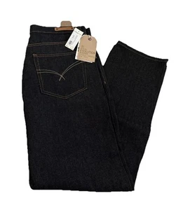Evolution In Design Jeans Men 38x32 Black Embroidered NWT - Picture 1 of 14