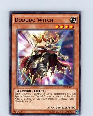 Yu-Gi-Oh TCG Dododo Witch SECE-EN091 Unlimited Regular Common Card NM - Image 1 of 2