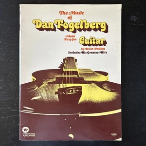 The Music of Dan Fogelberg Made Easy for Guitar Greatest Hits Songbook 1977 - Picture 1 of 4